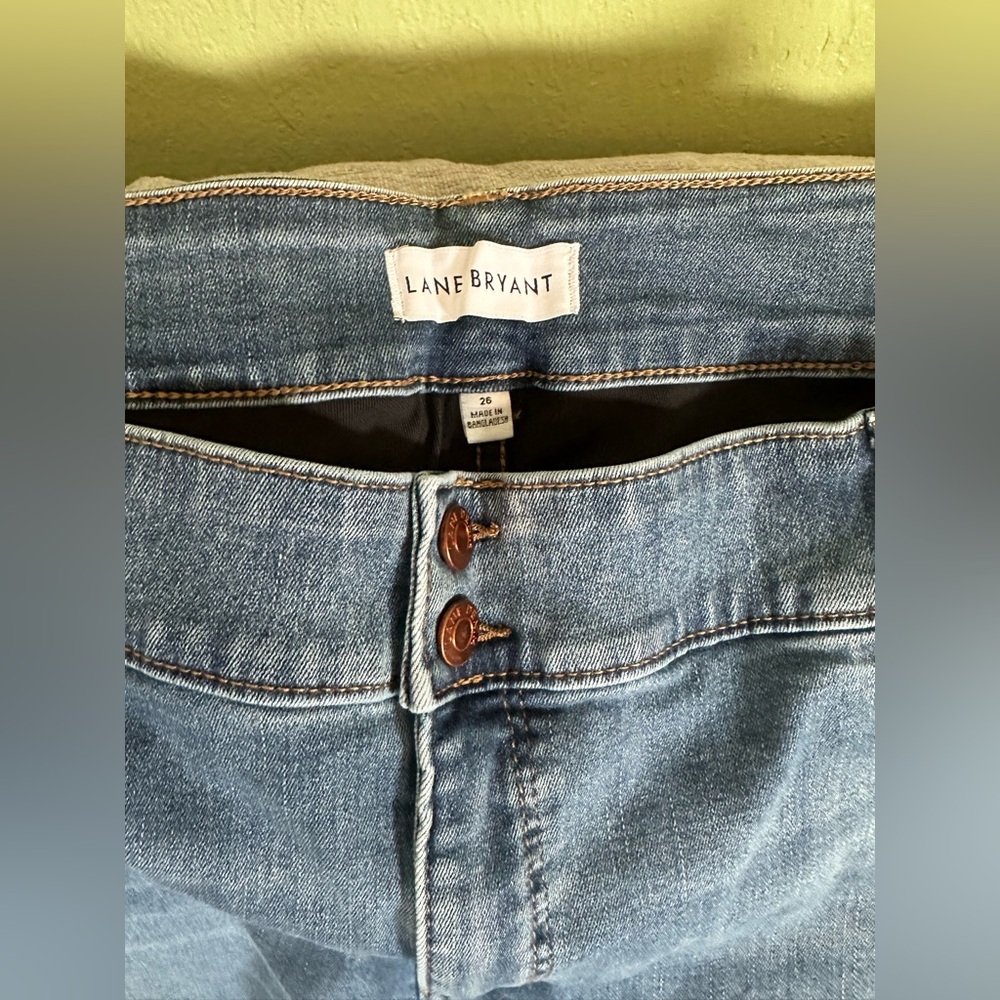 Classic Blue Women's Capris - Picture 2 of 3